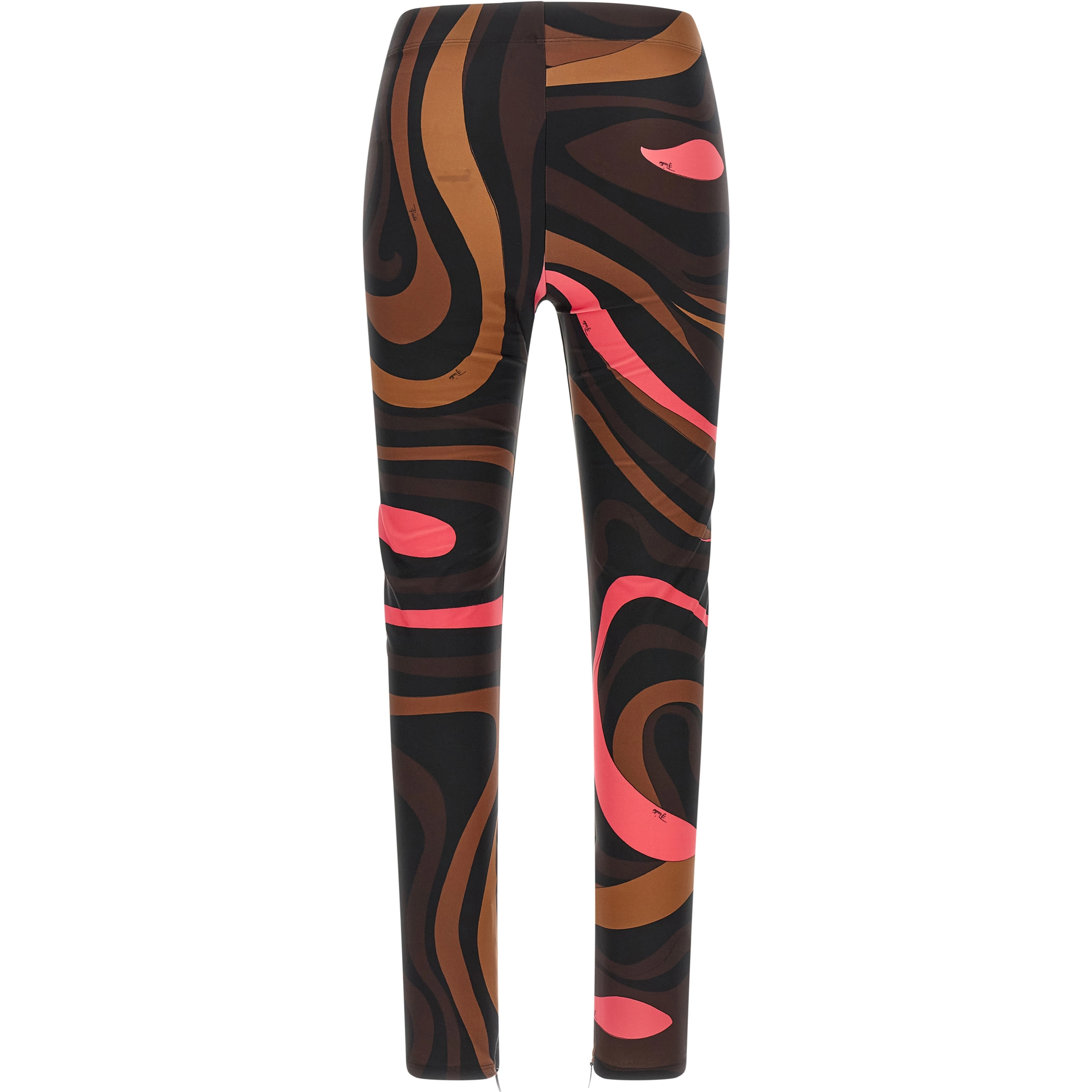Brown Polyamide Leggings