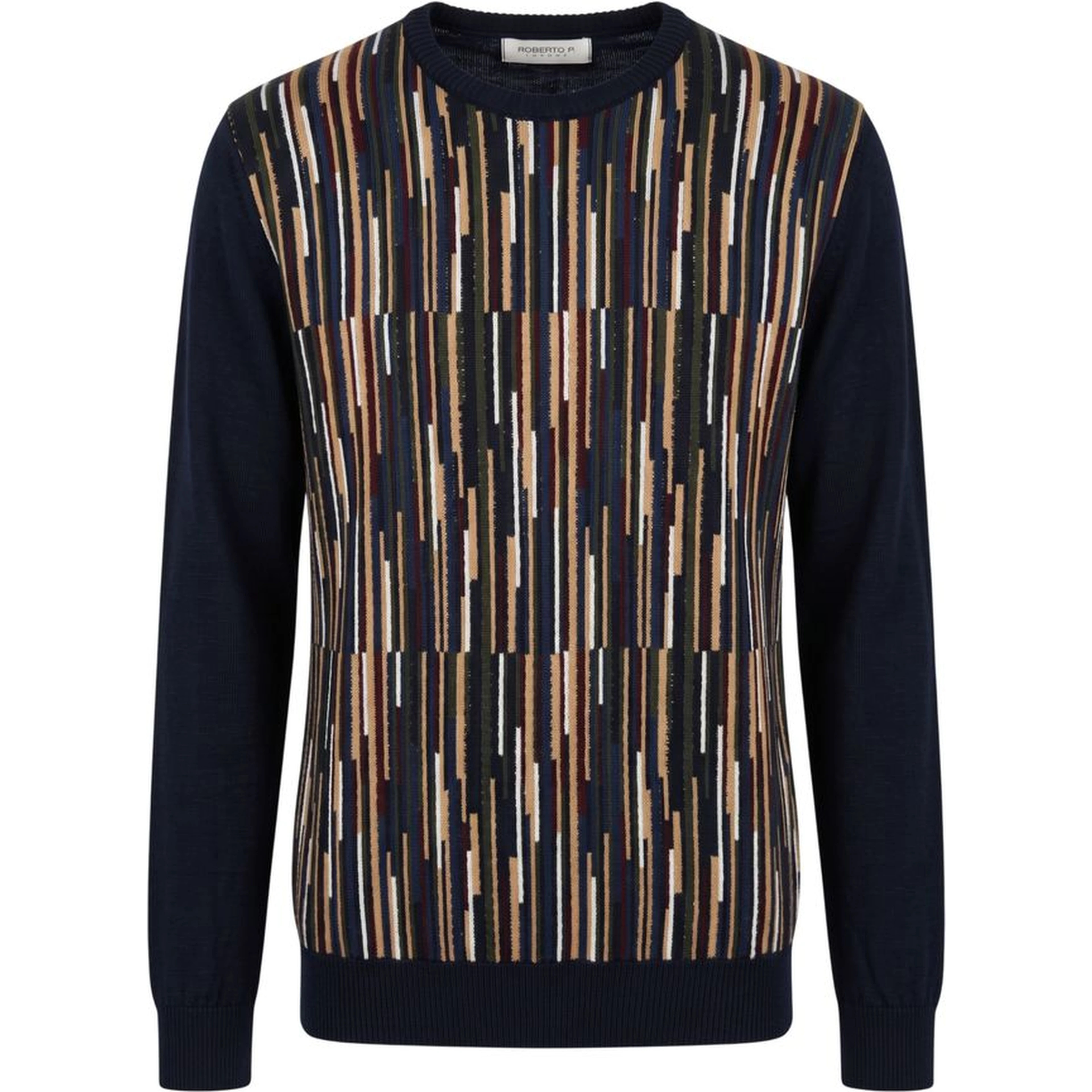 Blue Wool Men's Sweater