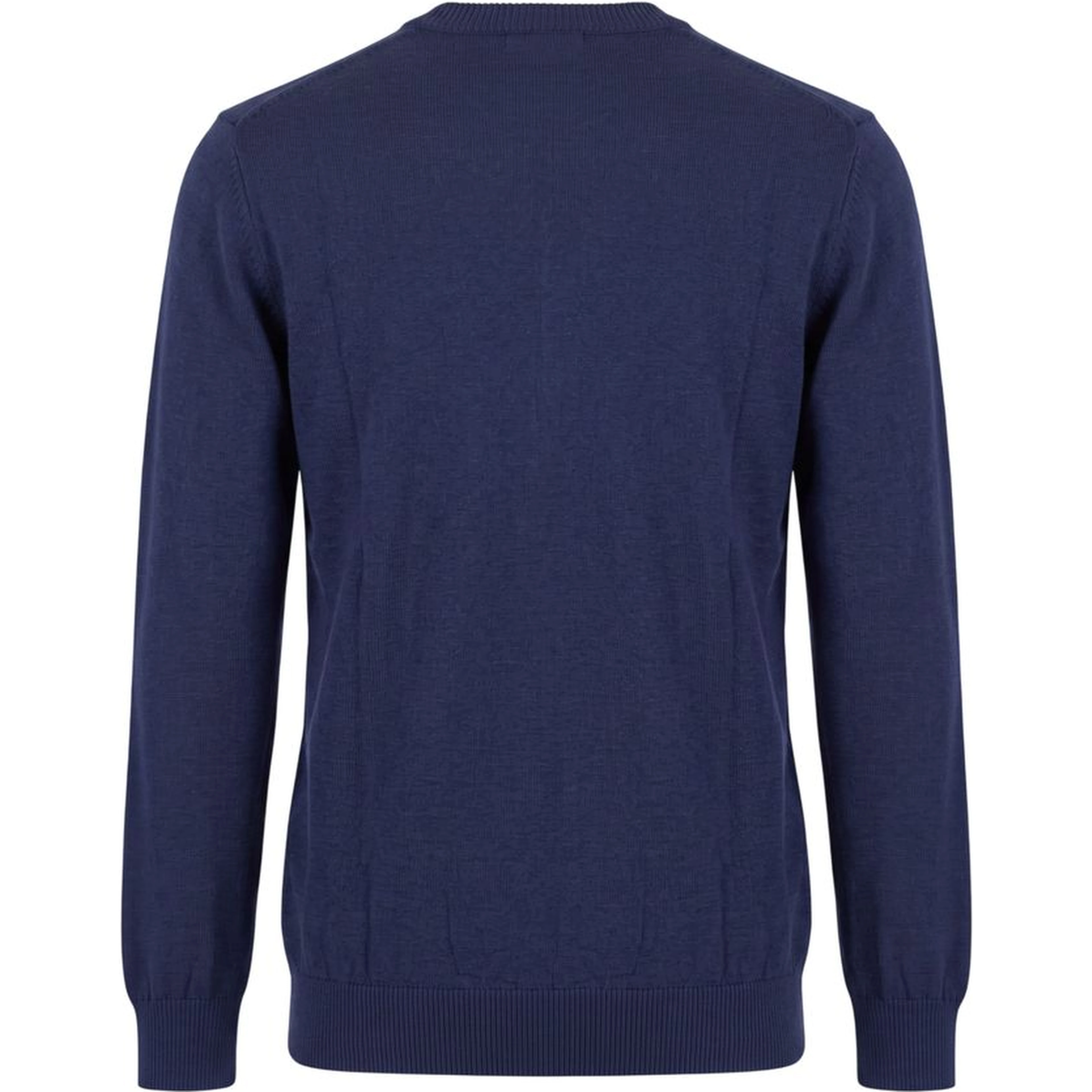 Blue Wool Men Sweater