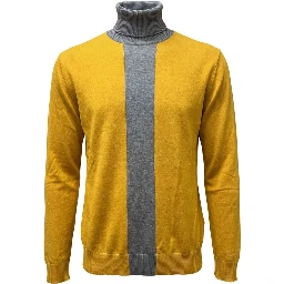 Yellow Wool Men's Sweater
