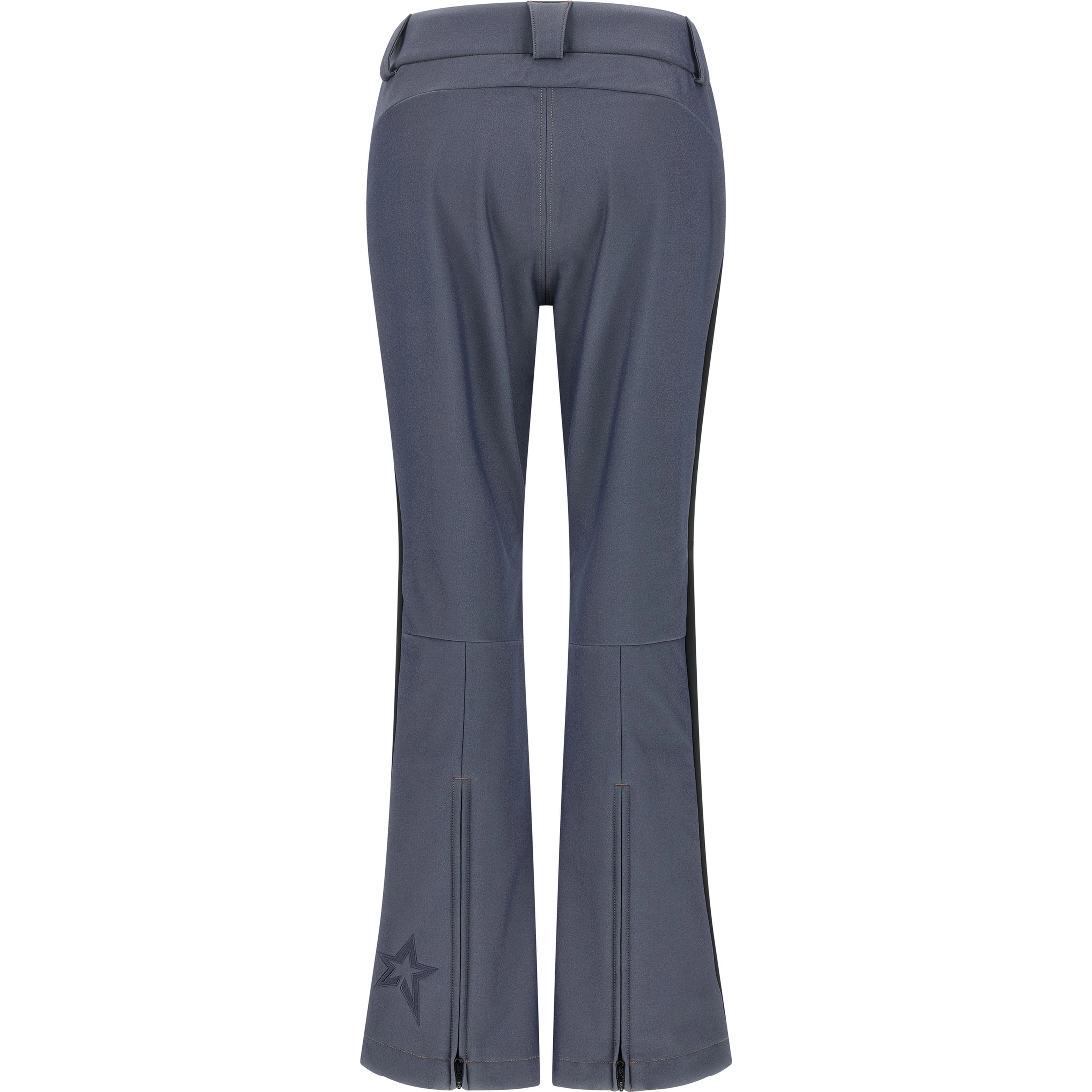 Gray Polyester Athletic Pants