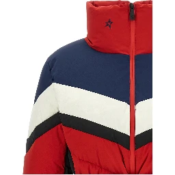 Red Nylon Shell Jacket