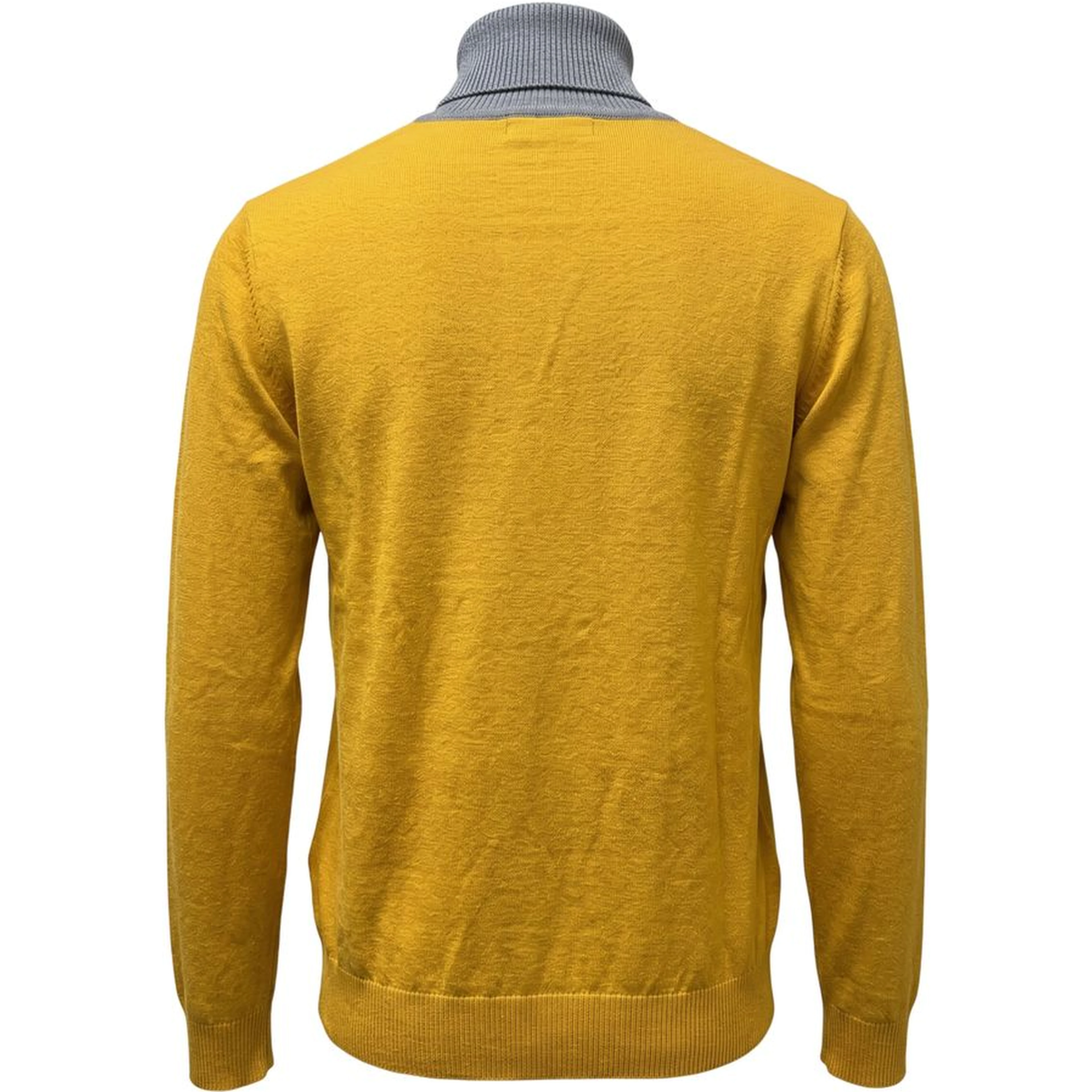 Yellow Wool Men's Sweater