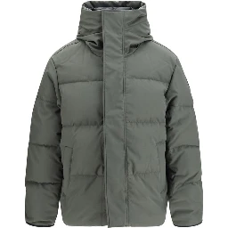 Bicolor Polyester Parka