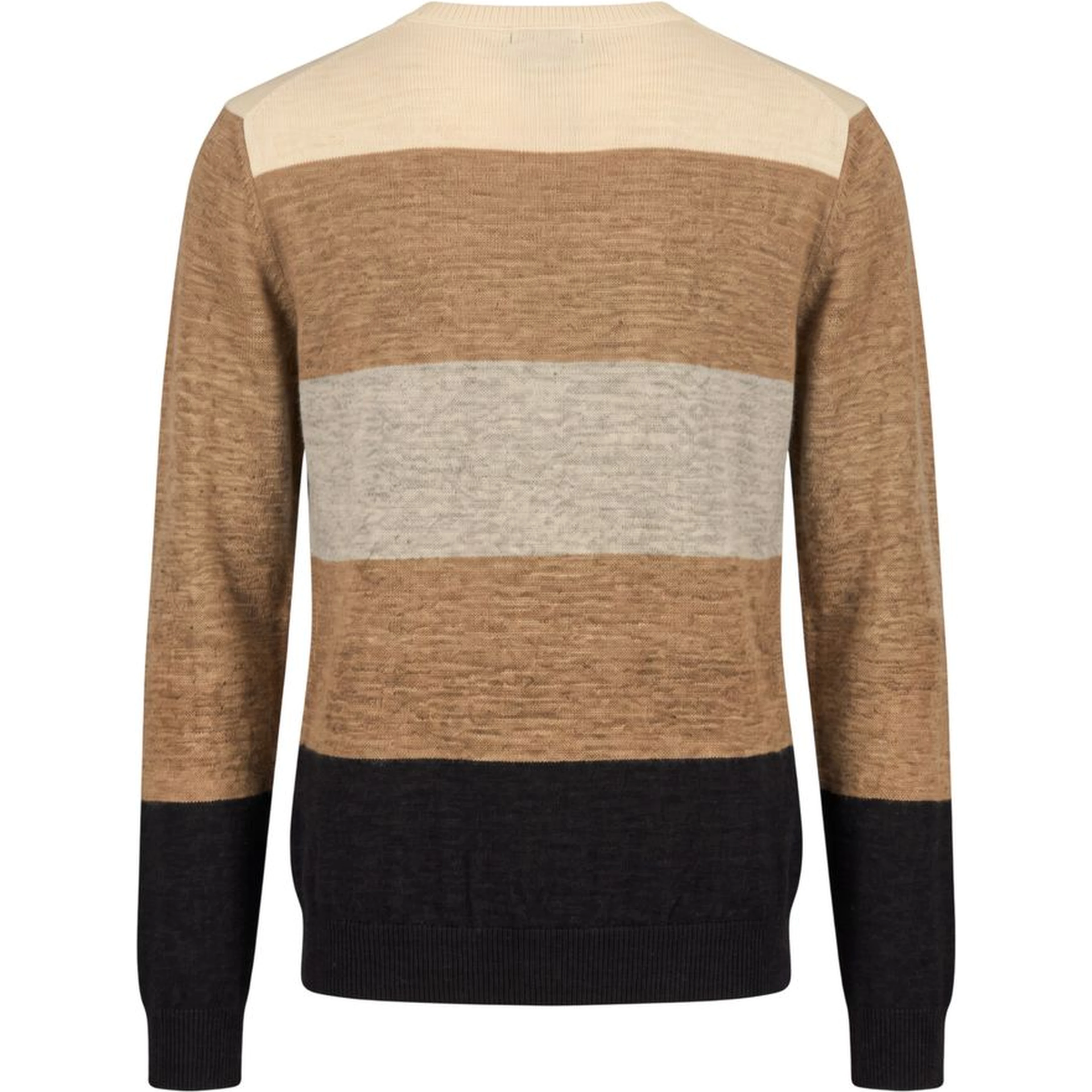 Beige Wool Men Sweater