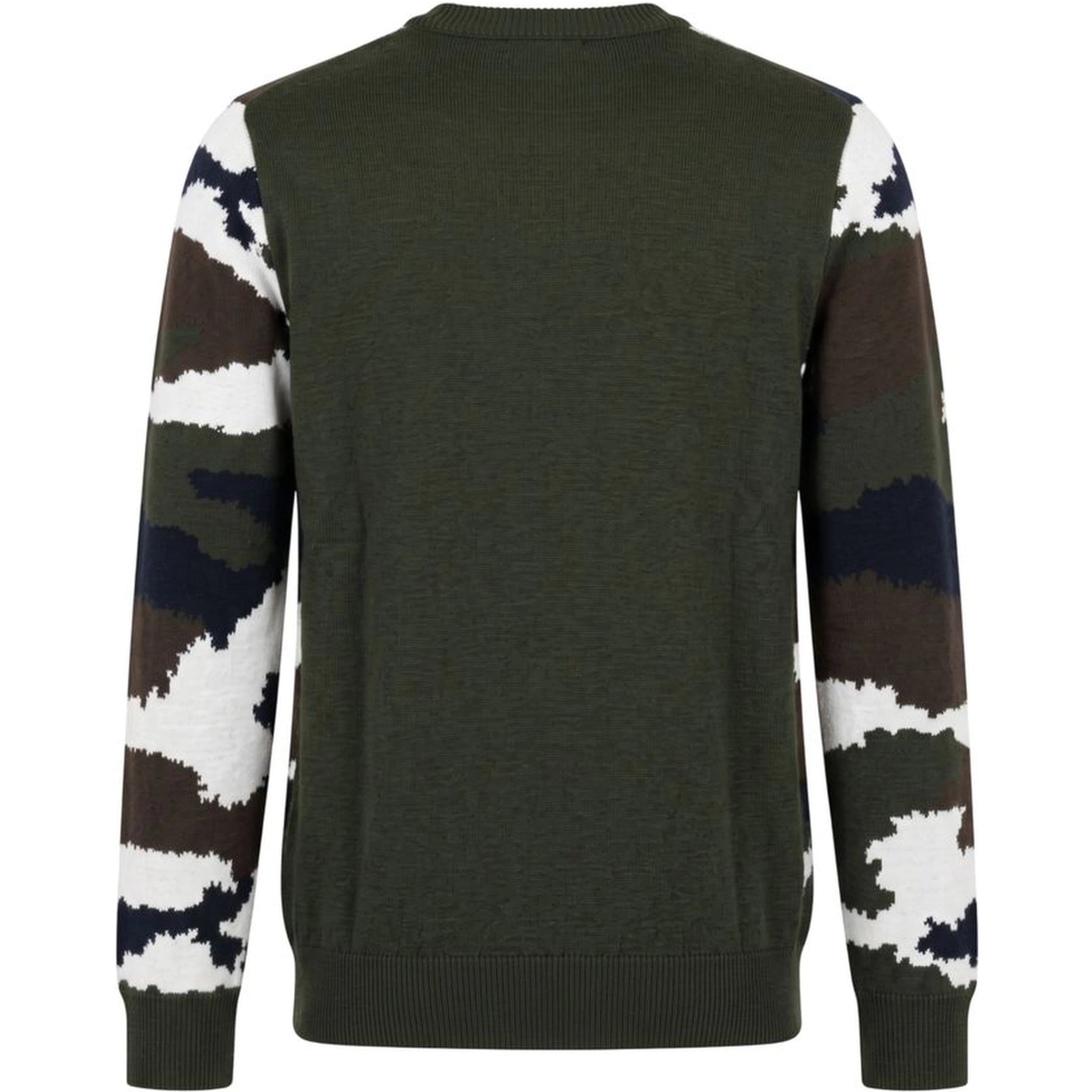 Green Wool Men Sweater