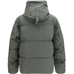 Bicolor Polyester Parka