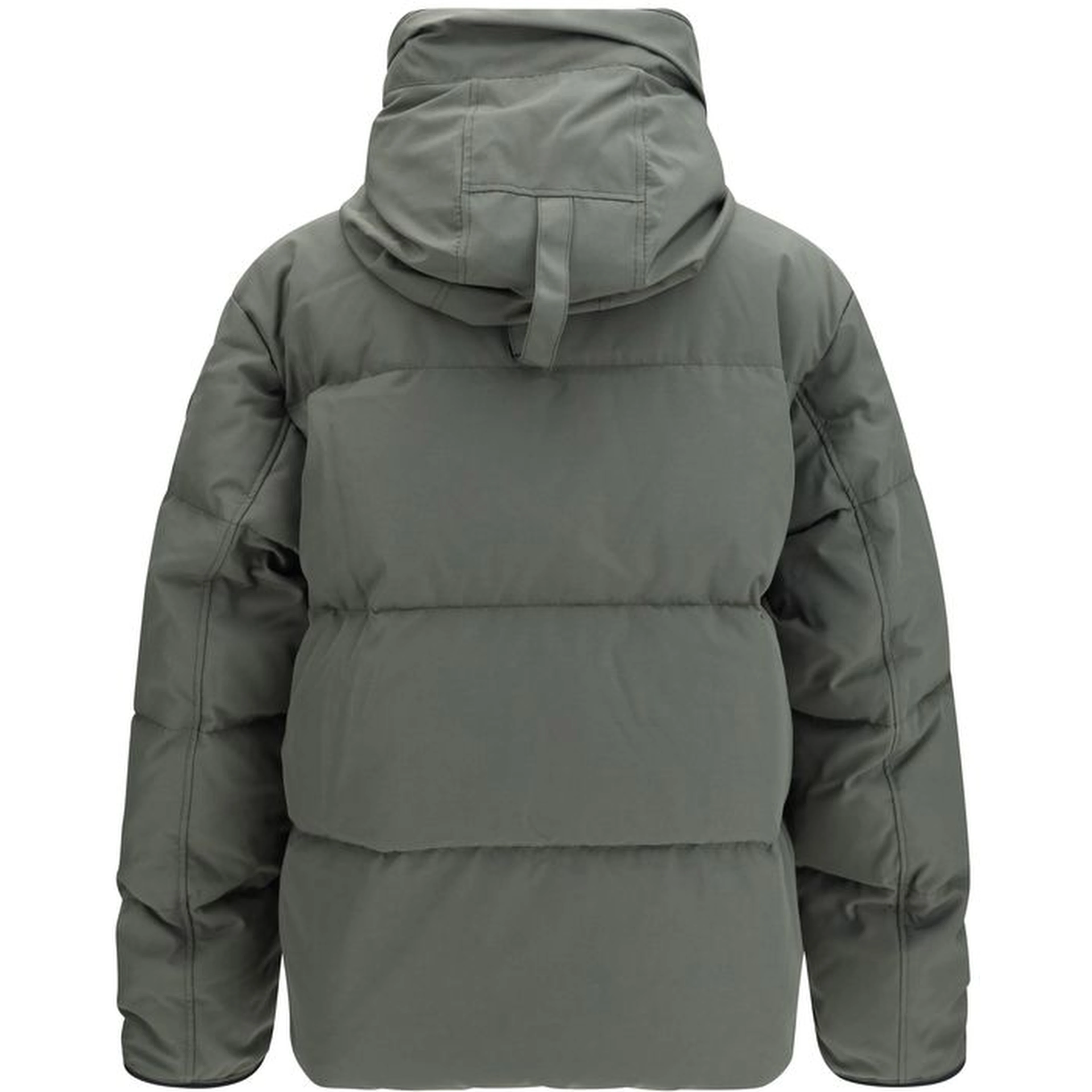 Bicolor Polyester Parka