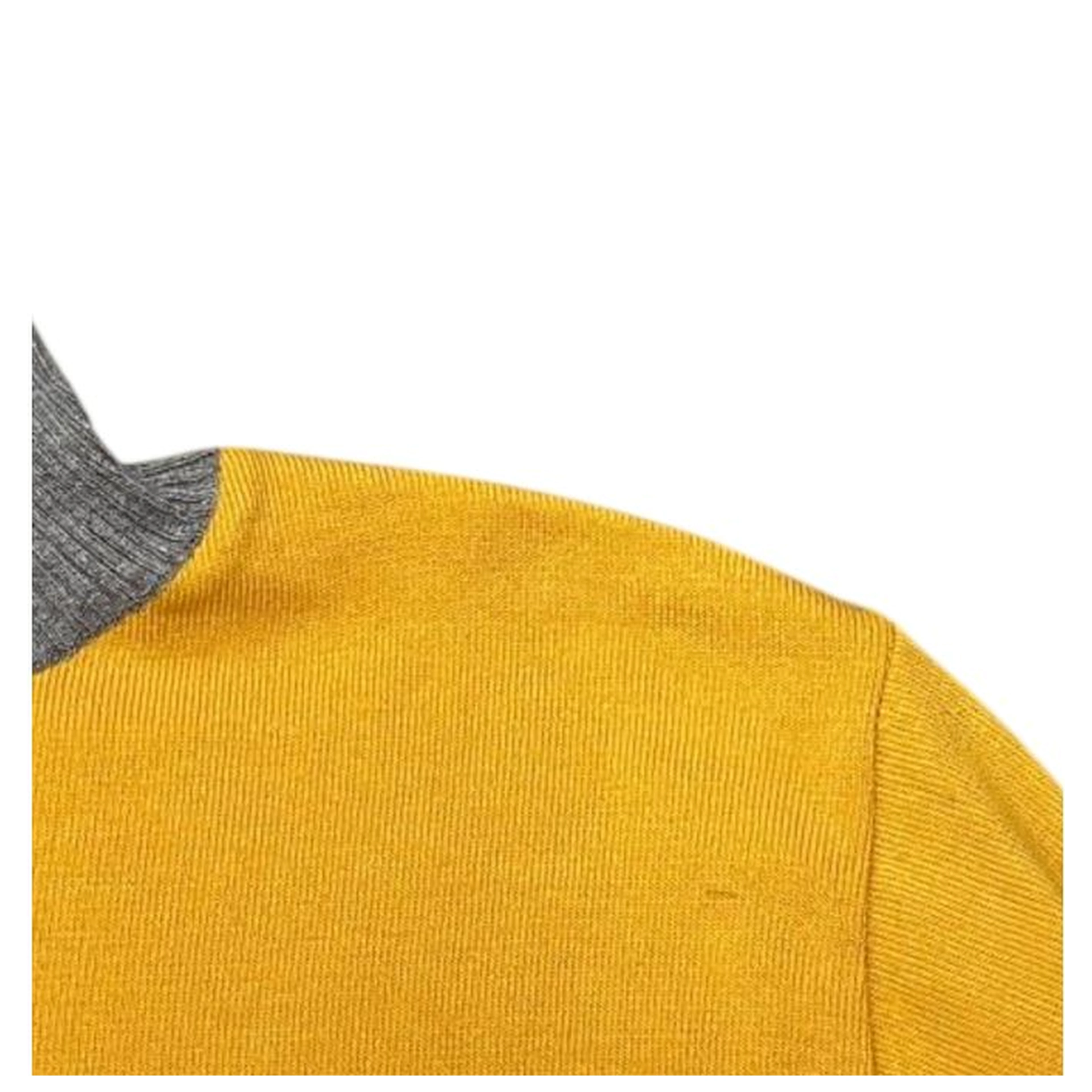 Yellow Wool Men's Sweater