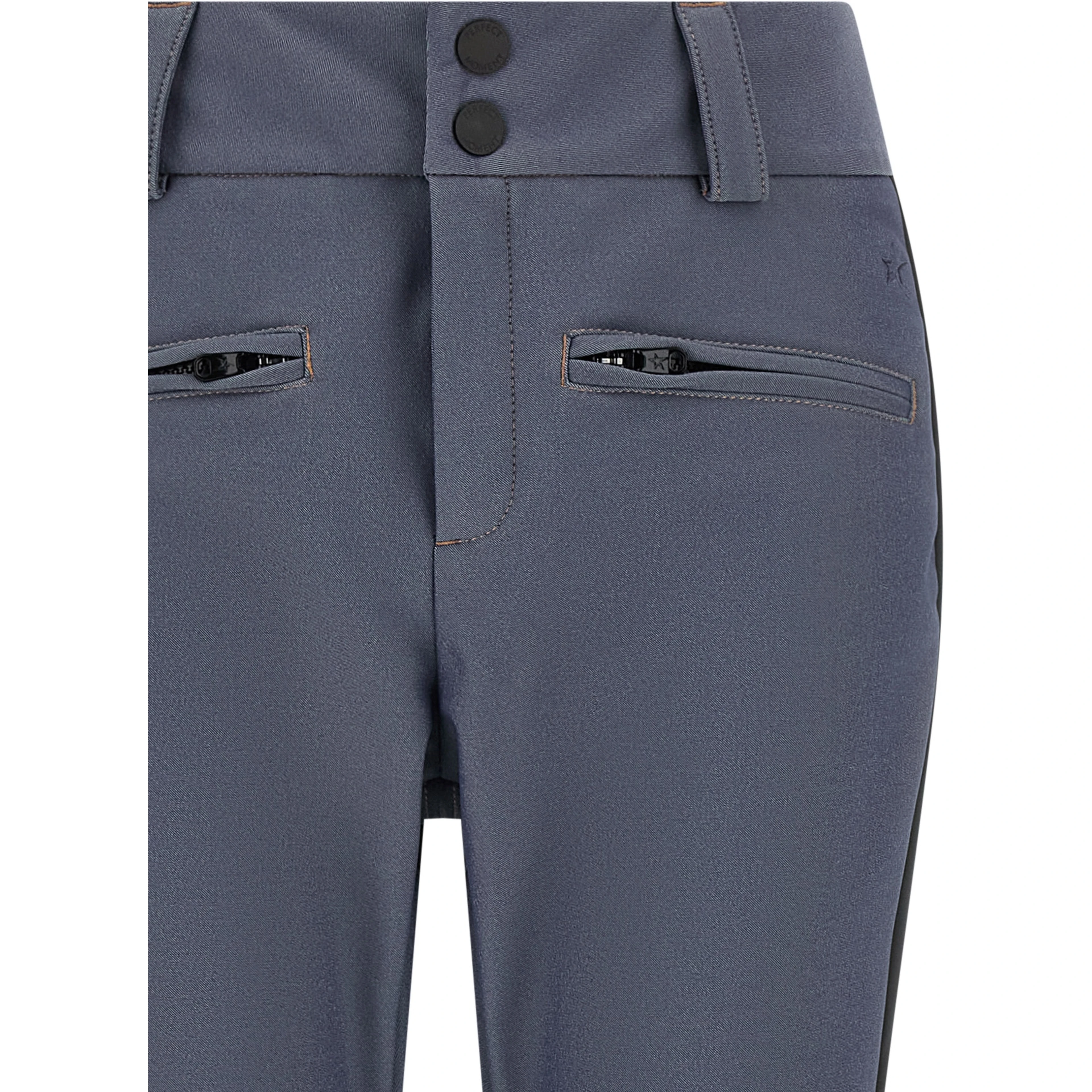 Gray Polyester Athletic Pants