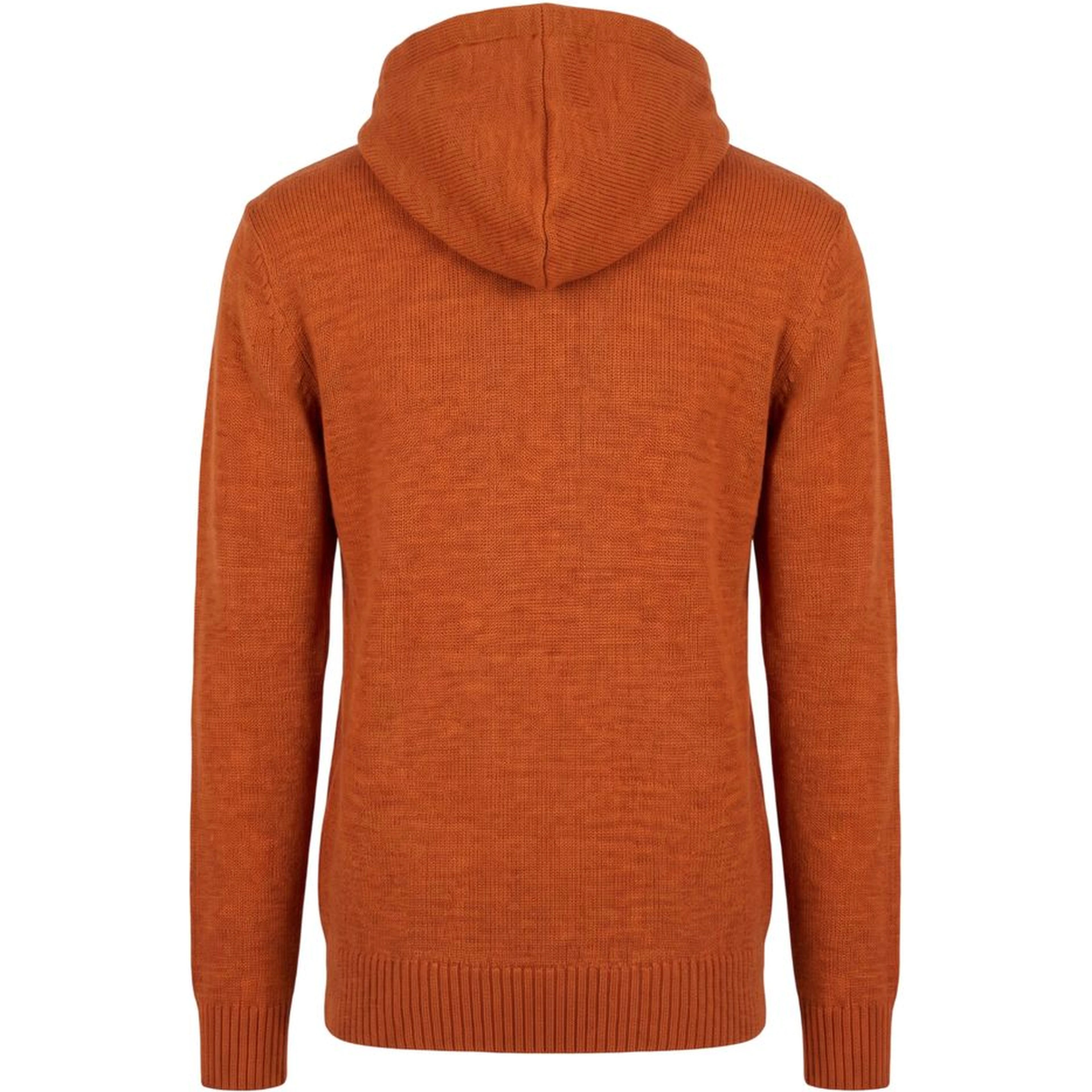 Orange Wool Men's Sweater