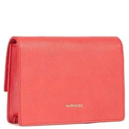 Red Polyethylene Crossbody Bag