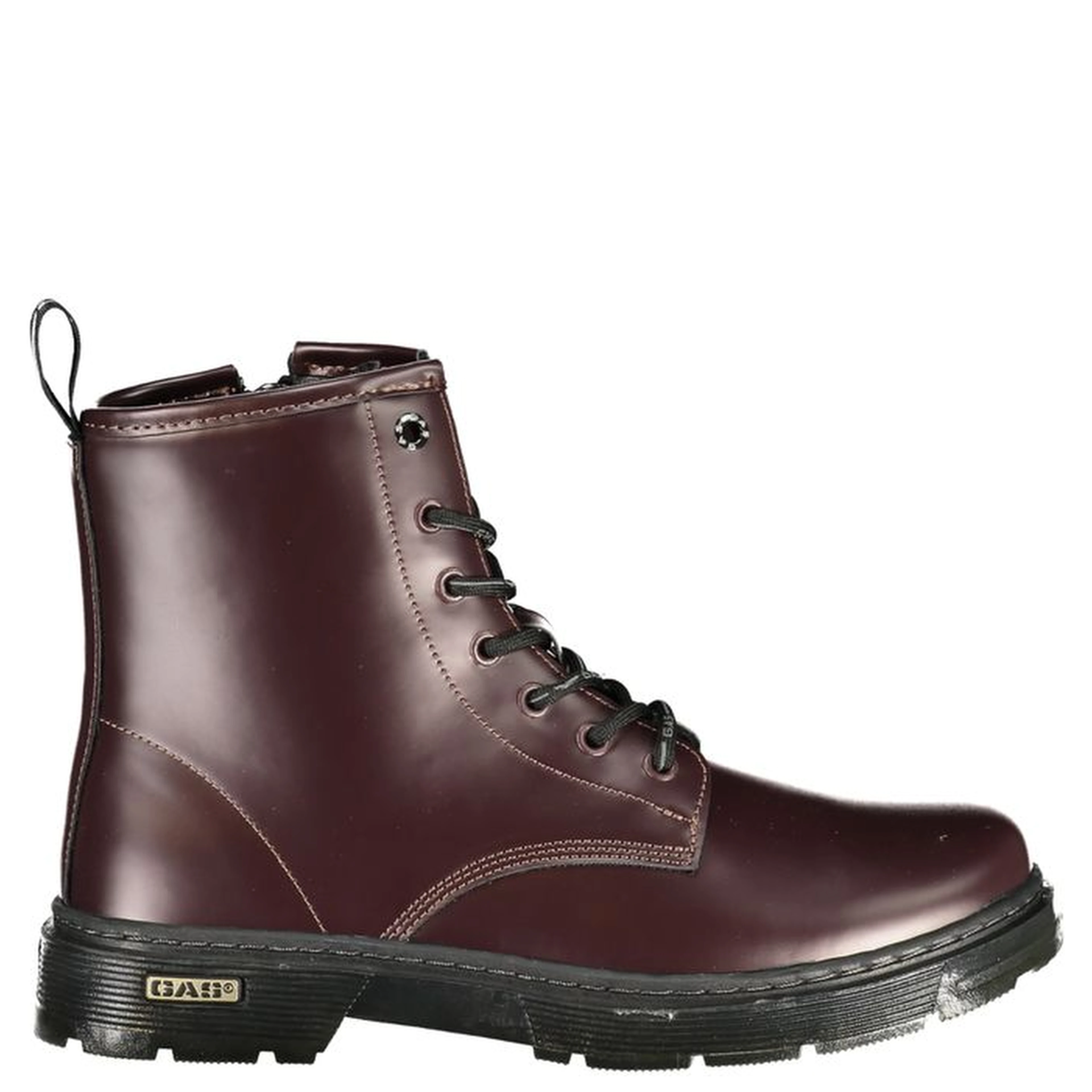 Red Polyurethane Women's Boot