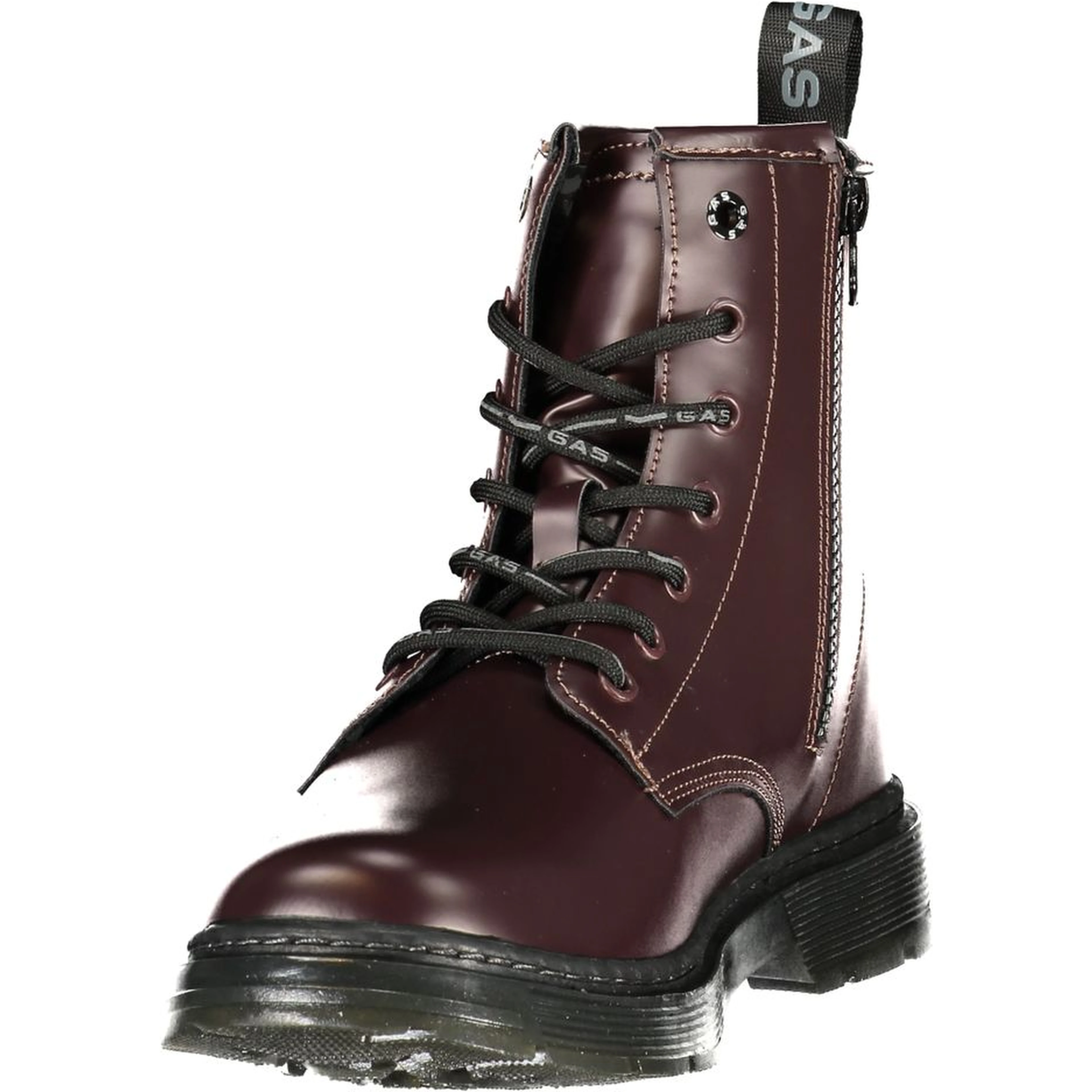 Red Polyurethane Women's Boot