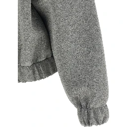 Gray Viscose Sweatshirt