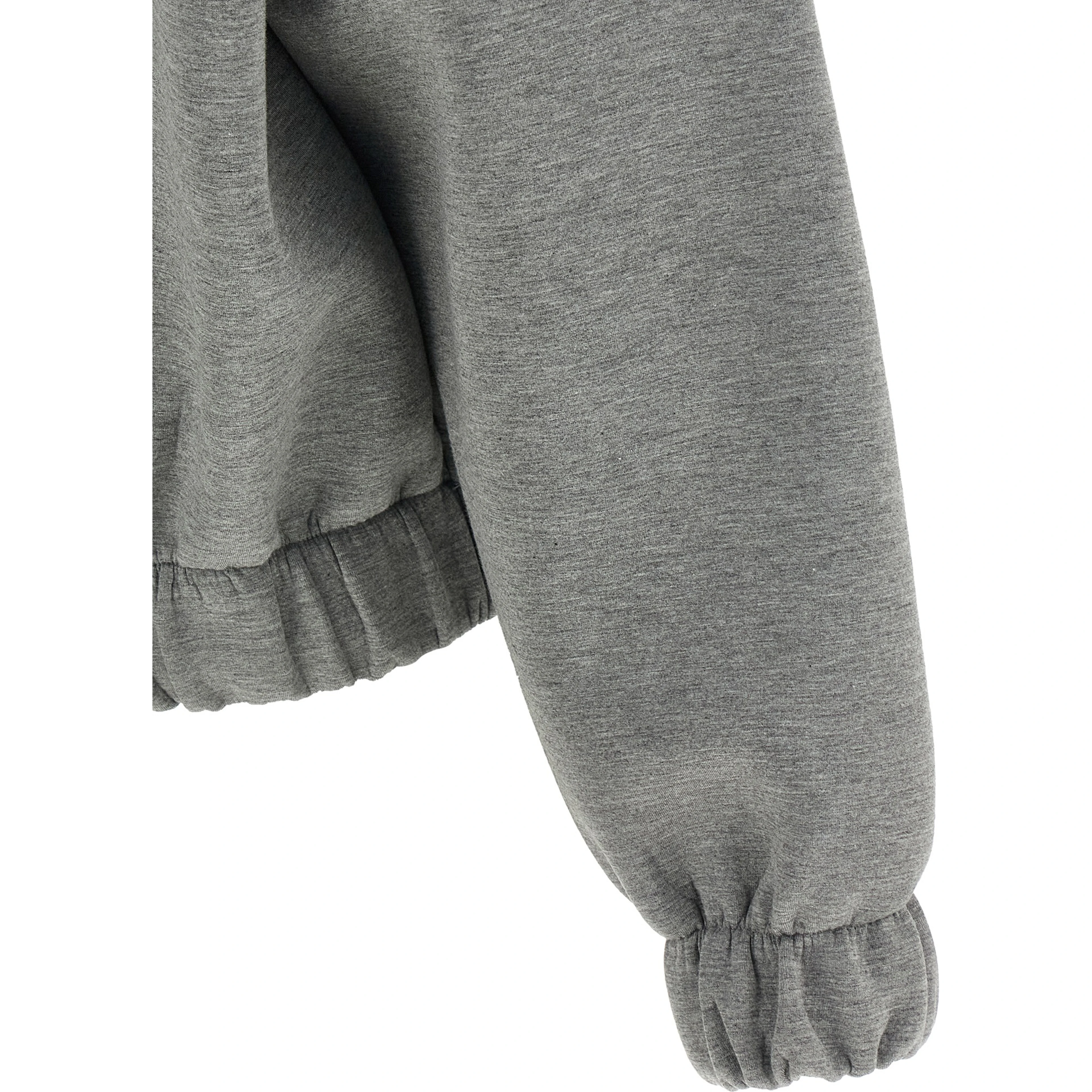 Gray Viscose Sweatshirt