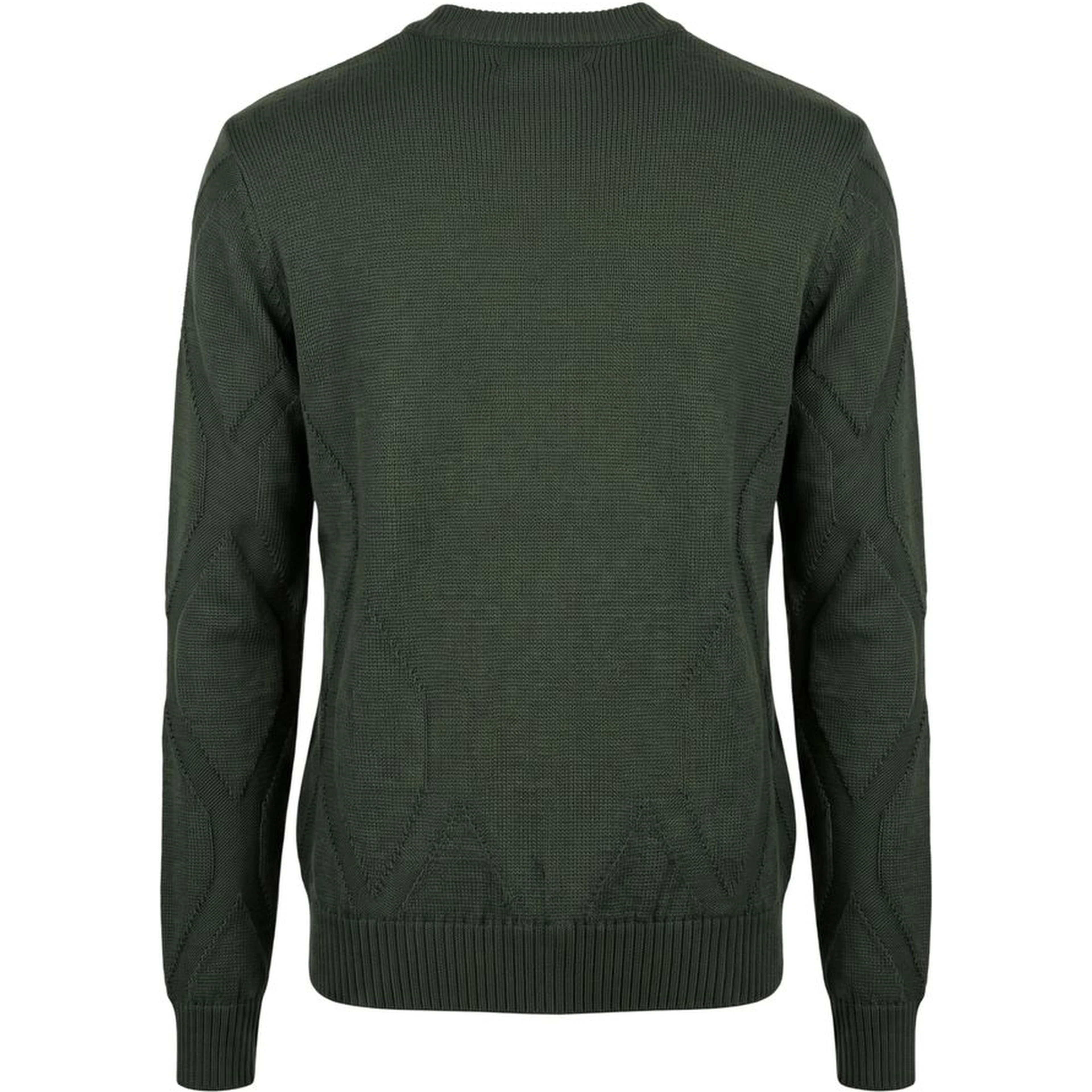 Green Wool Men's Sweater