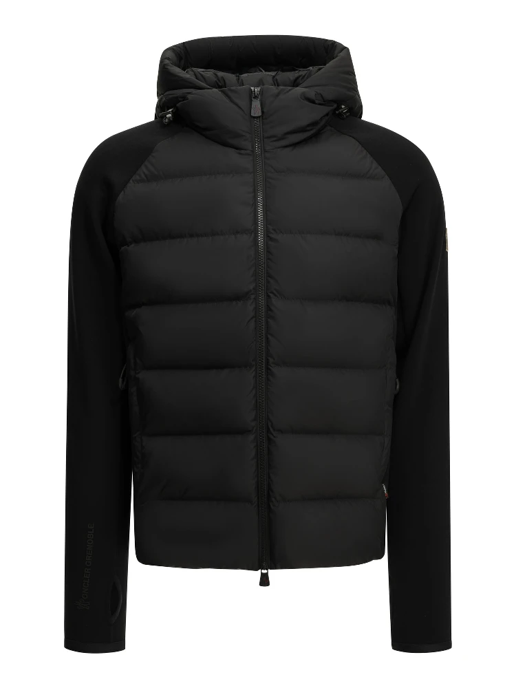 Padded Zip-Up Sweatshirt