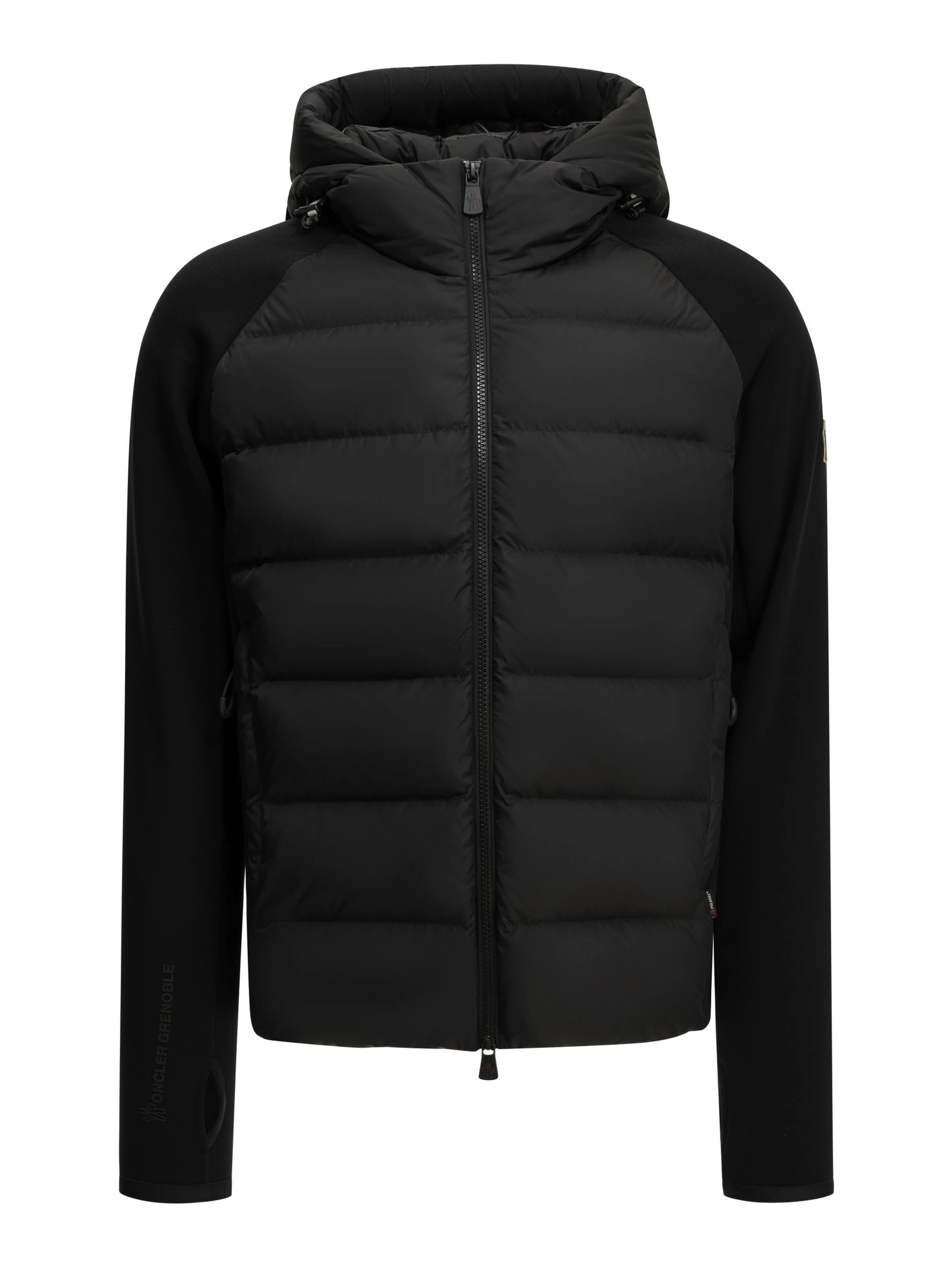 Padded Zip-Up Sweatshirt