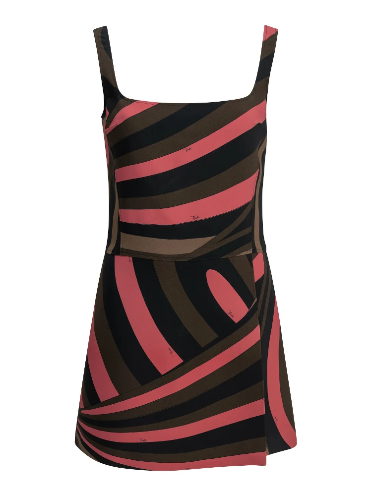 "Iride" Short Dress