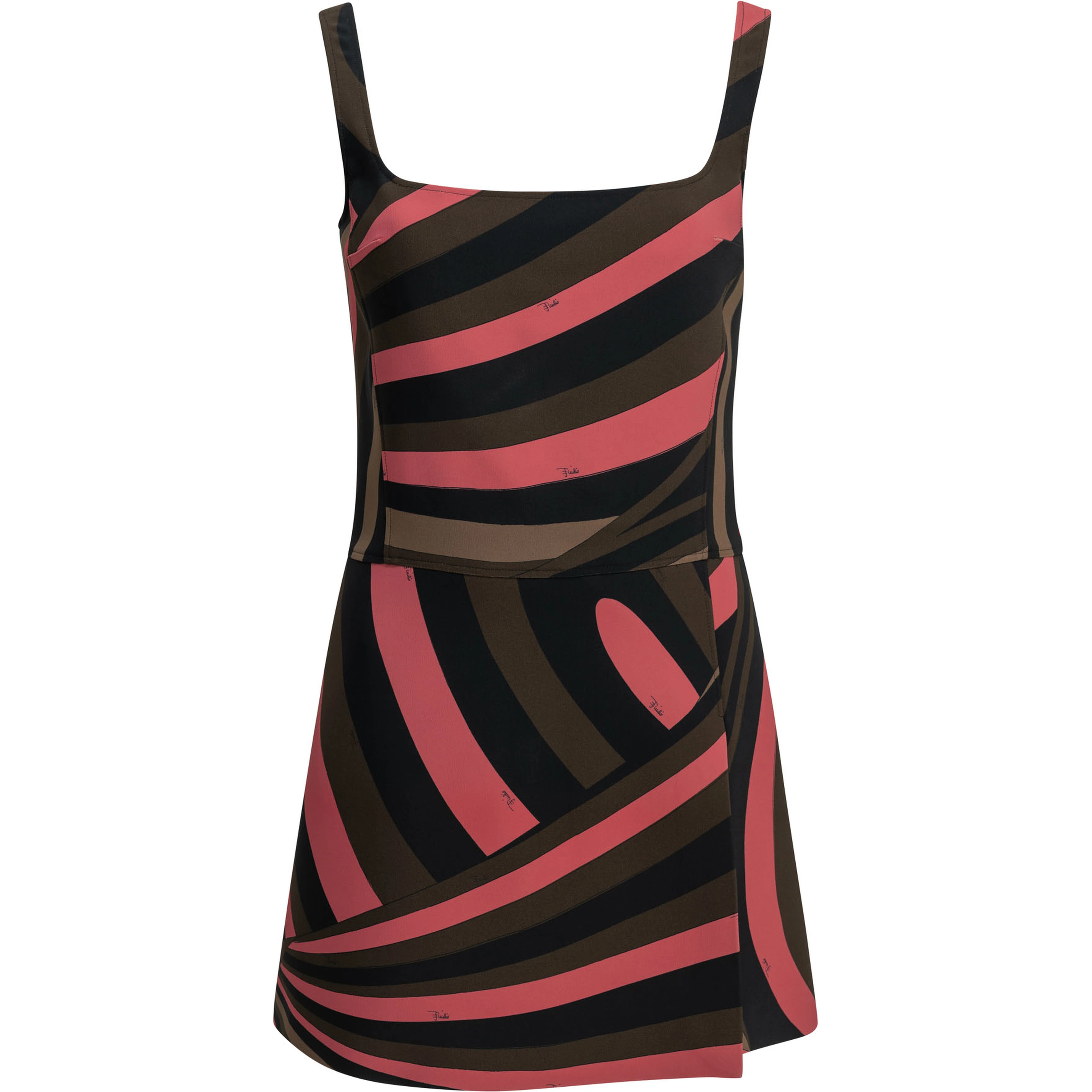 "Iride" Short Dress
