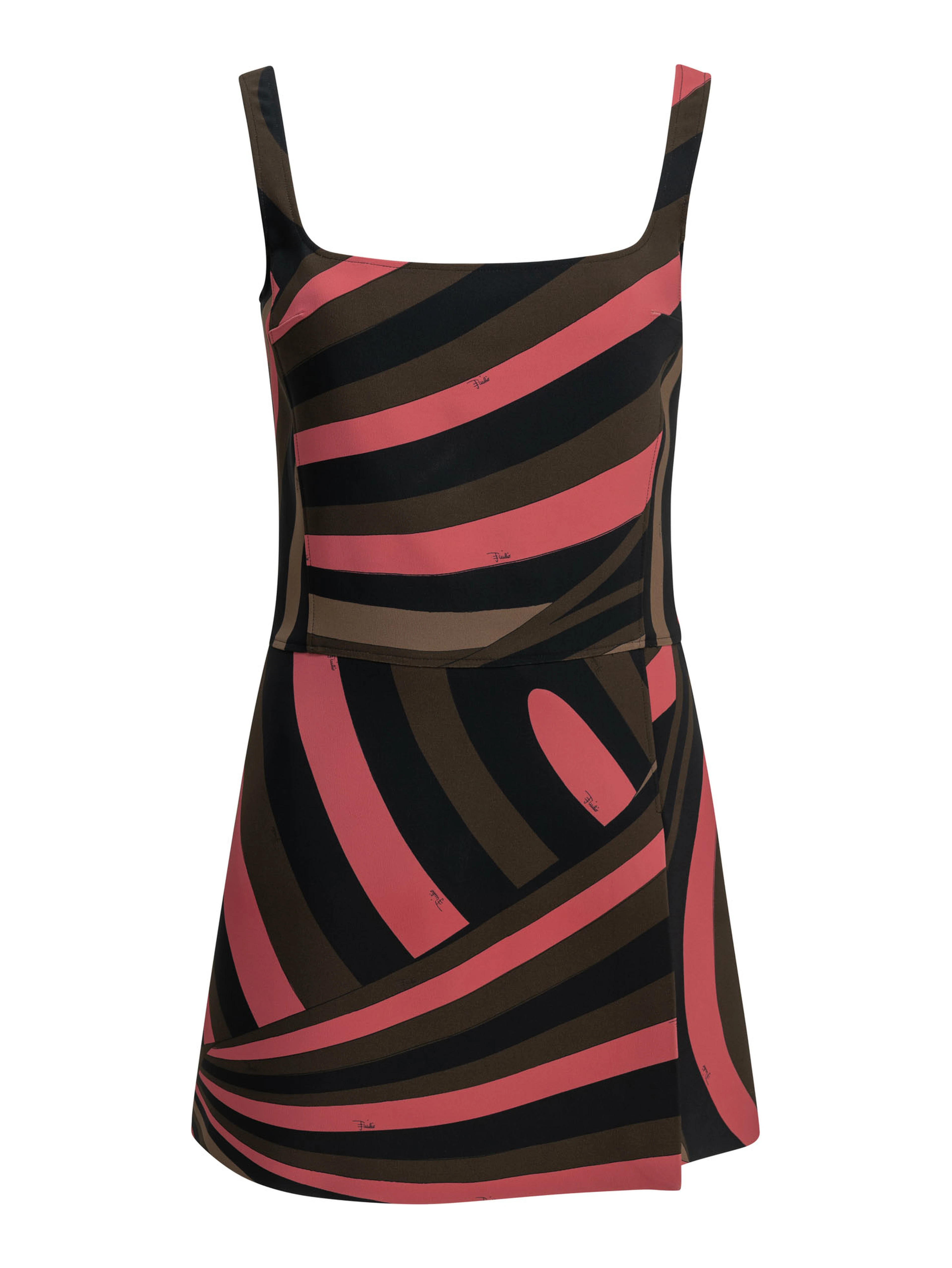 "Iride" Short Dress