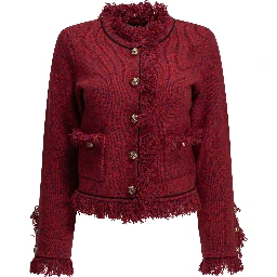 Fringed blazer