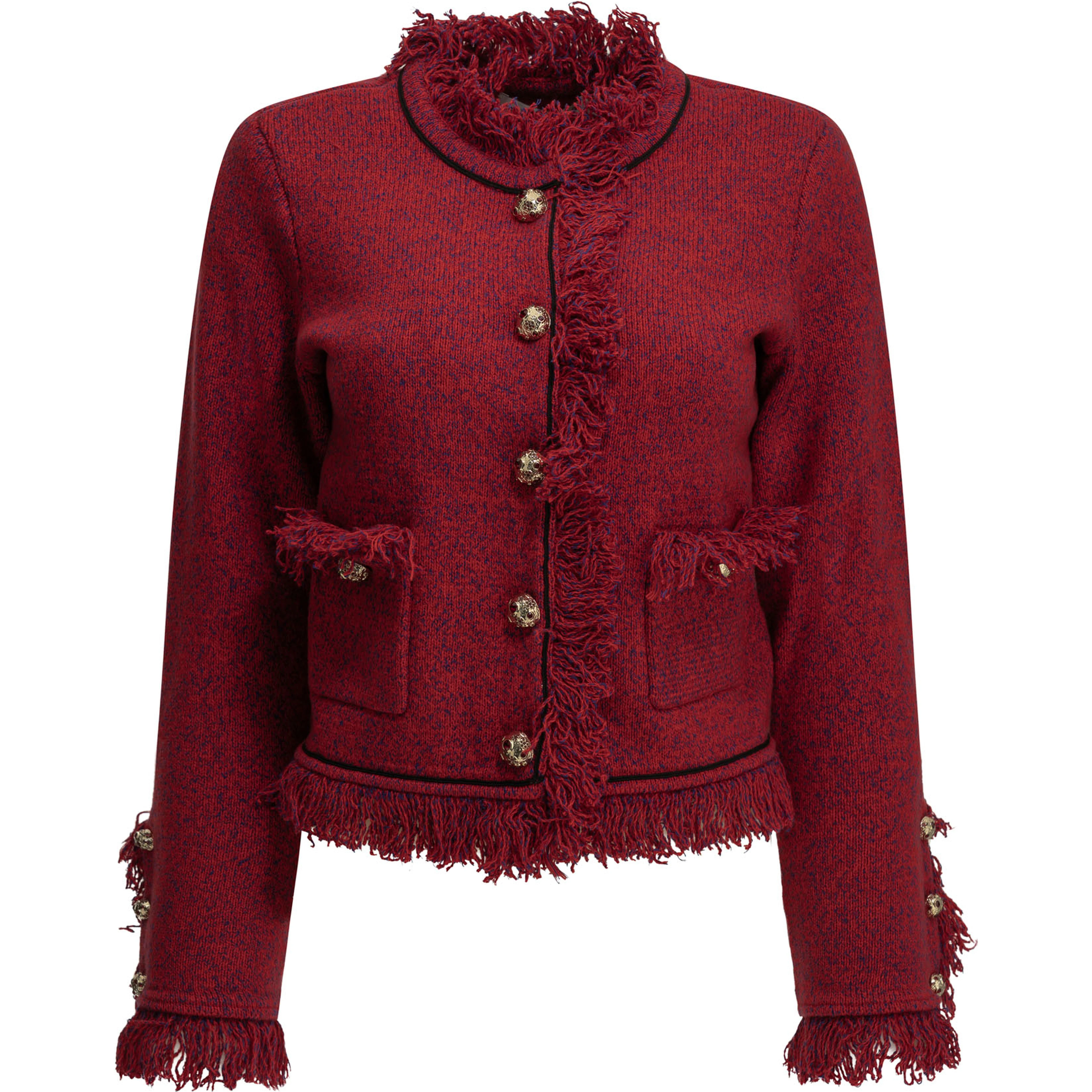 Fringed blazer
