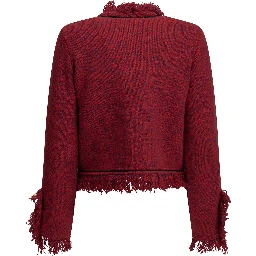 Fringed blazer