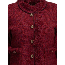 Fringed blazer