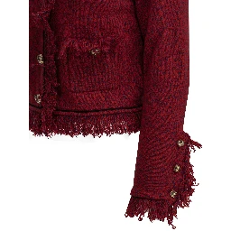 Fringed blazer