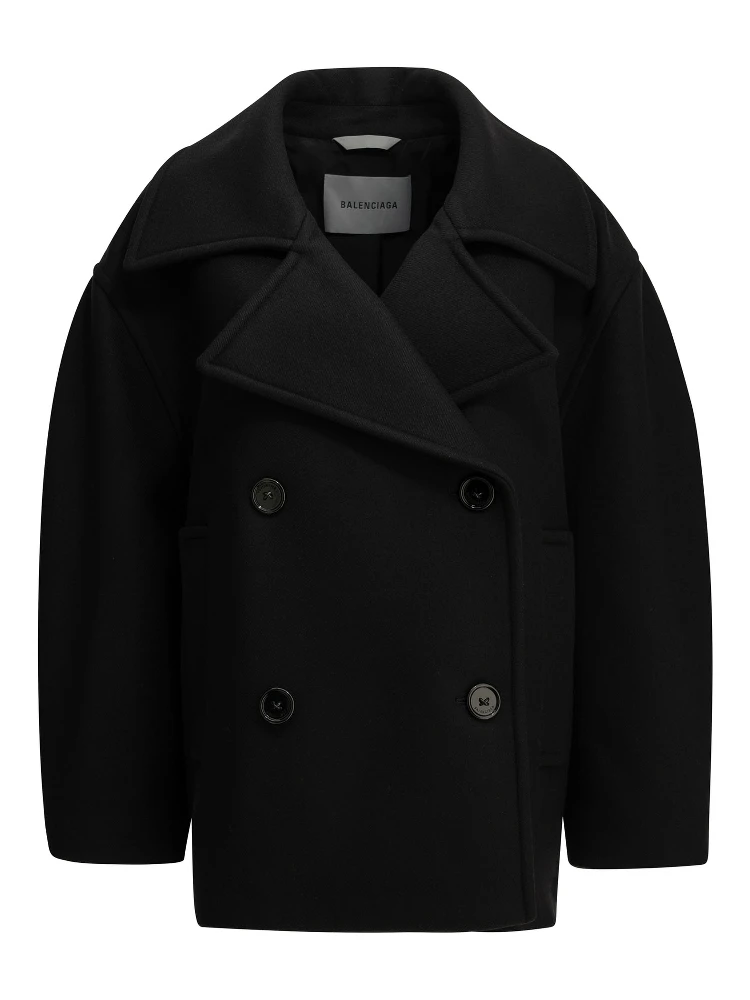 "Cocoon" Short Coat
