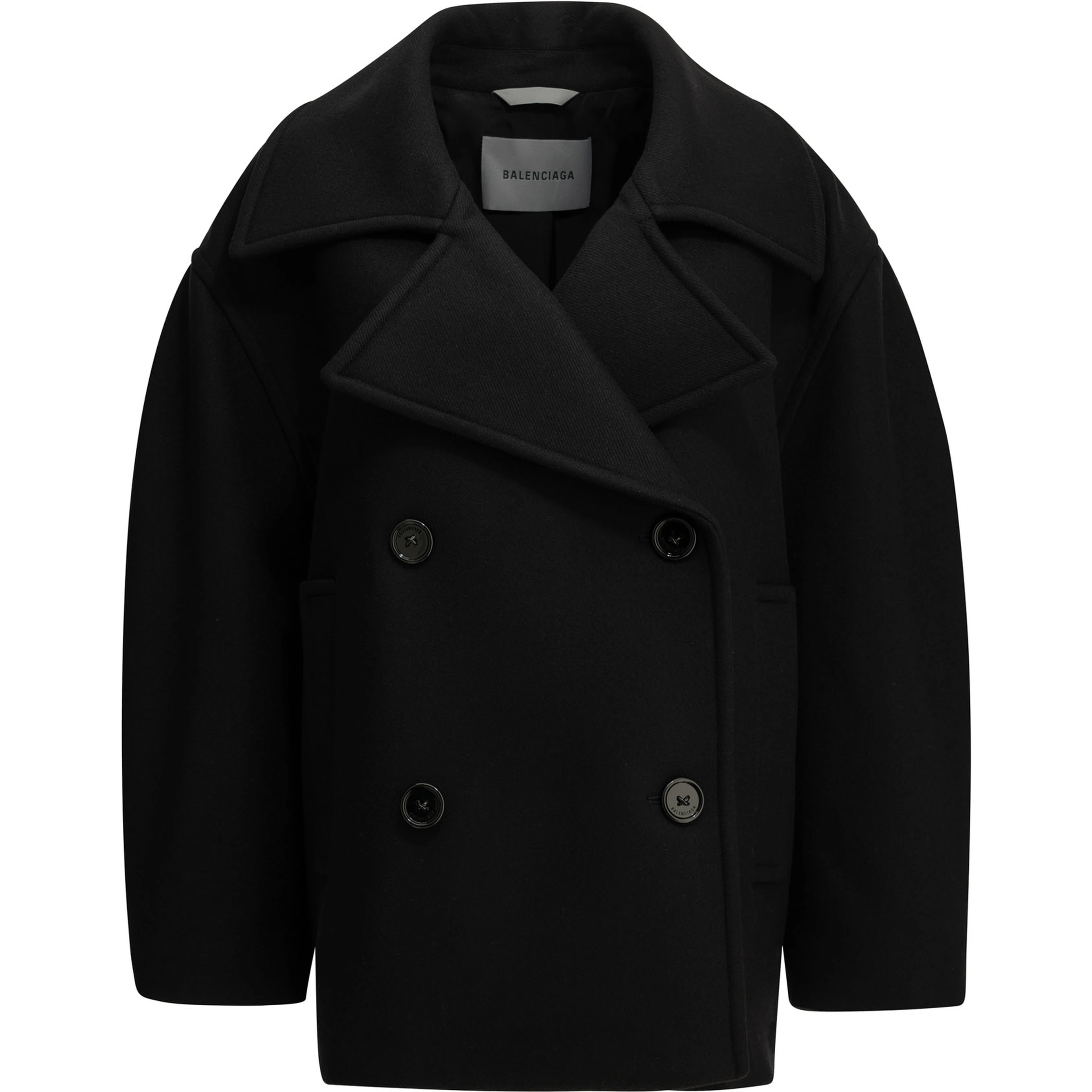 "Cocoon" Short Coat