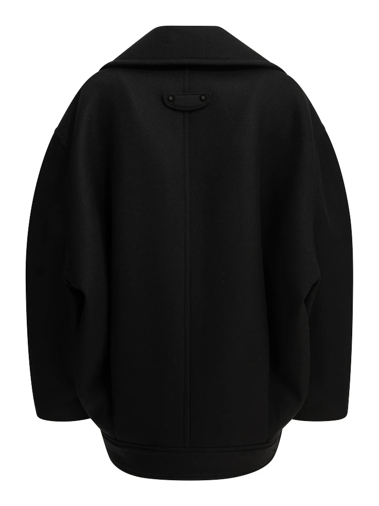 "Cocoon" Short Coat alternative