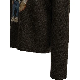 "Dressed Fox" Crew-Neck Sweater