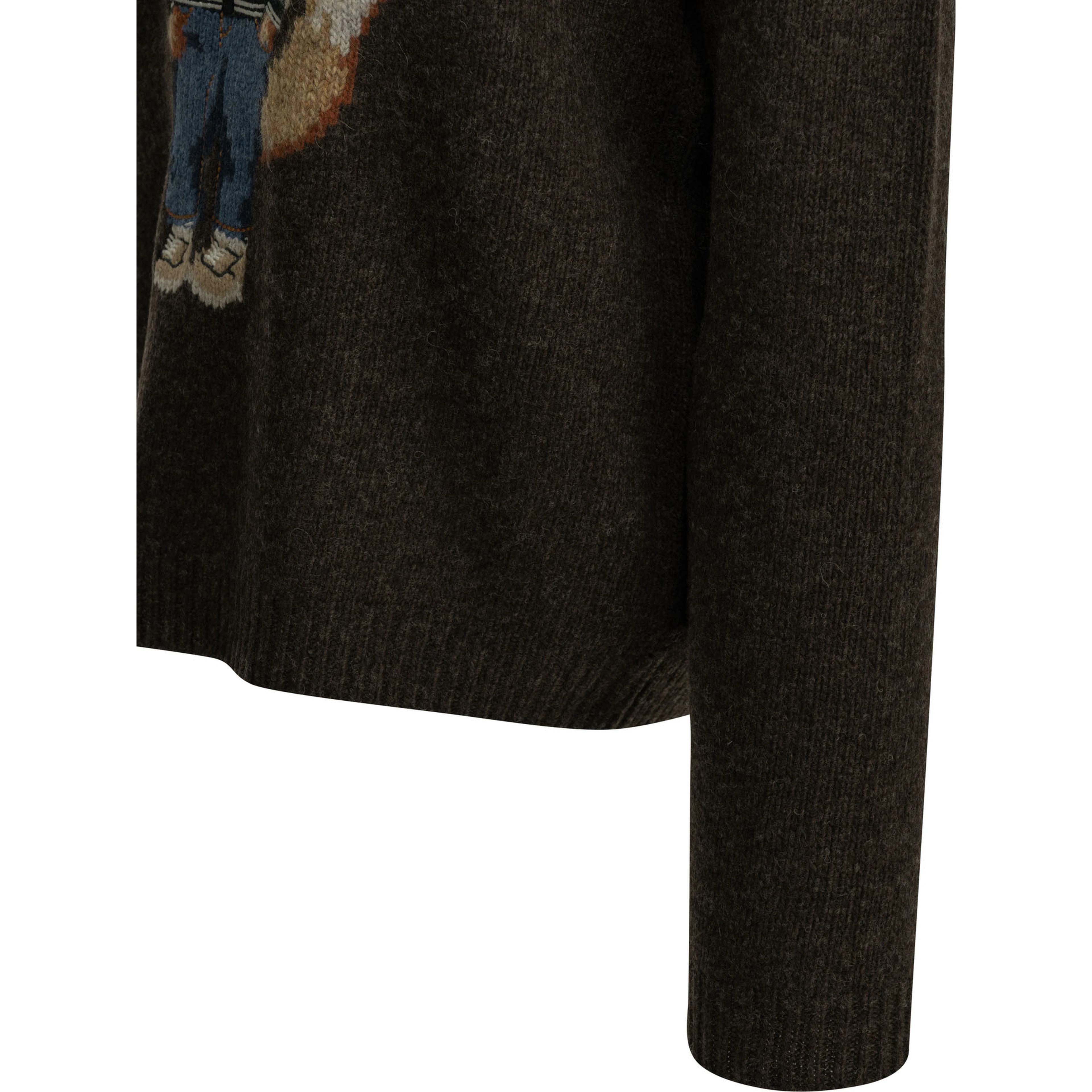 "Dressed Fox" Crew-Neck Sweater