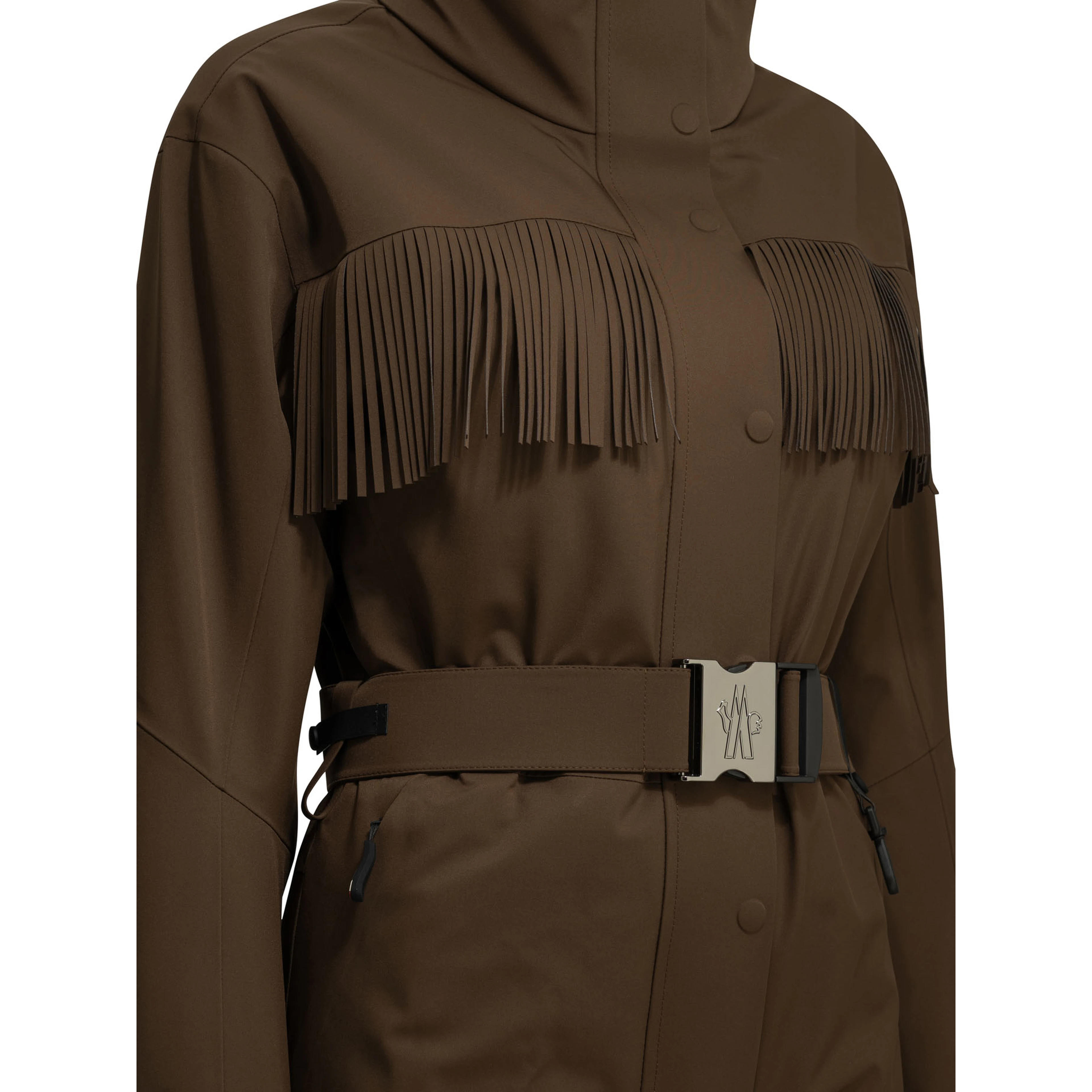 Fringed ski suit