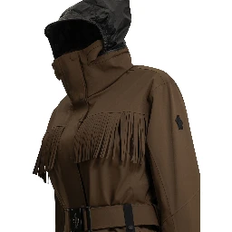 Fringed ski suit