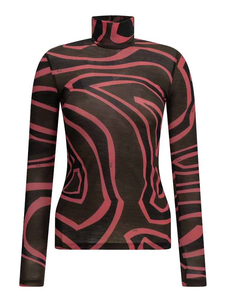 "Labirinto" Casual Top