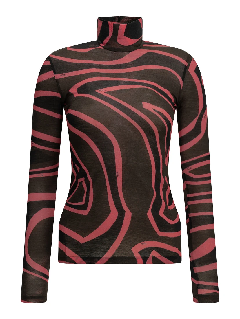 "Labirinto" Casual Top
