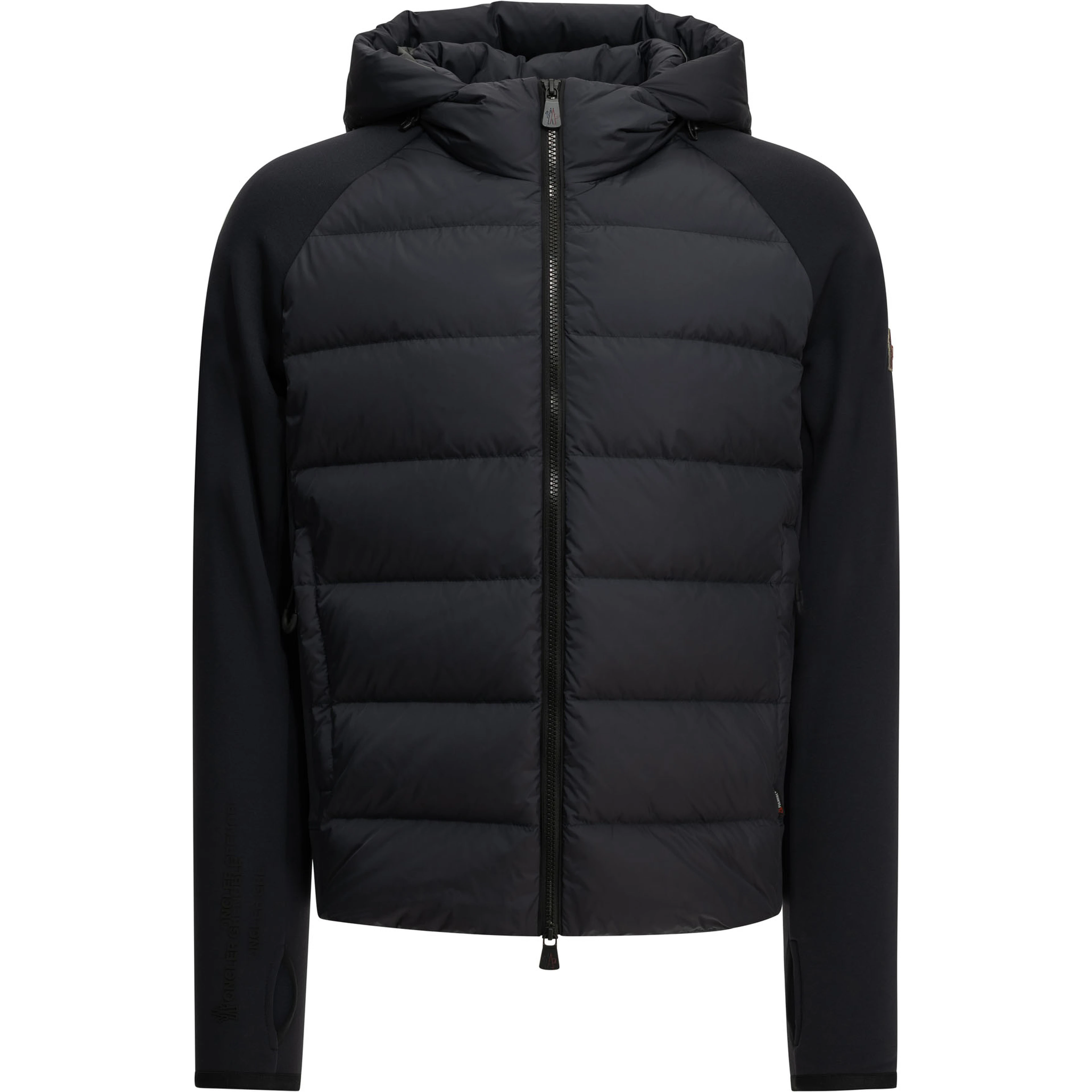 Padded Zip-Up Sweatshirt