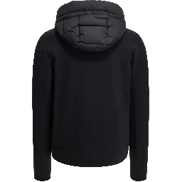 Padded Zip-Up Sweatshirt