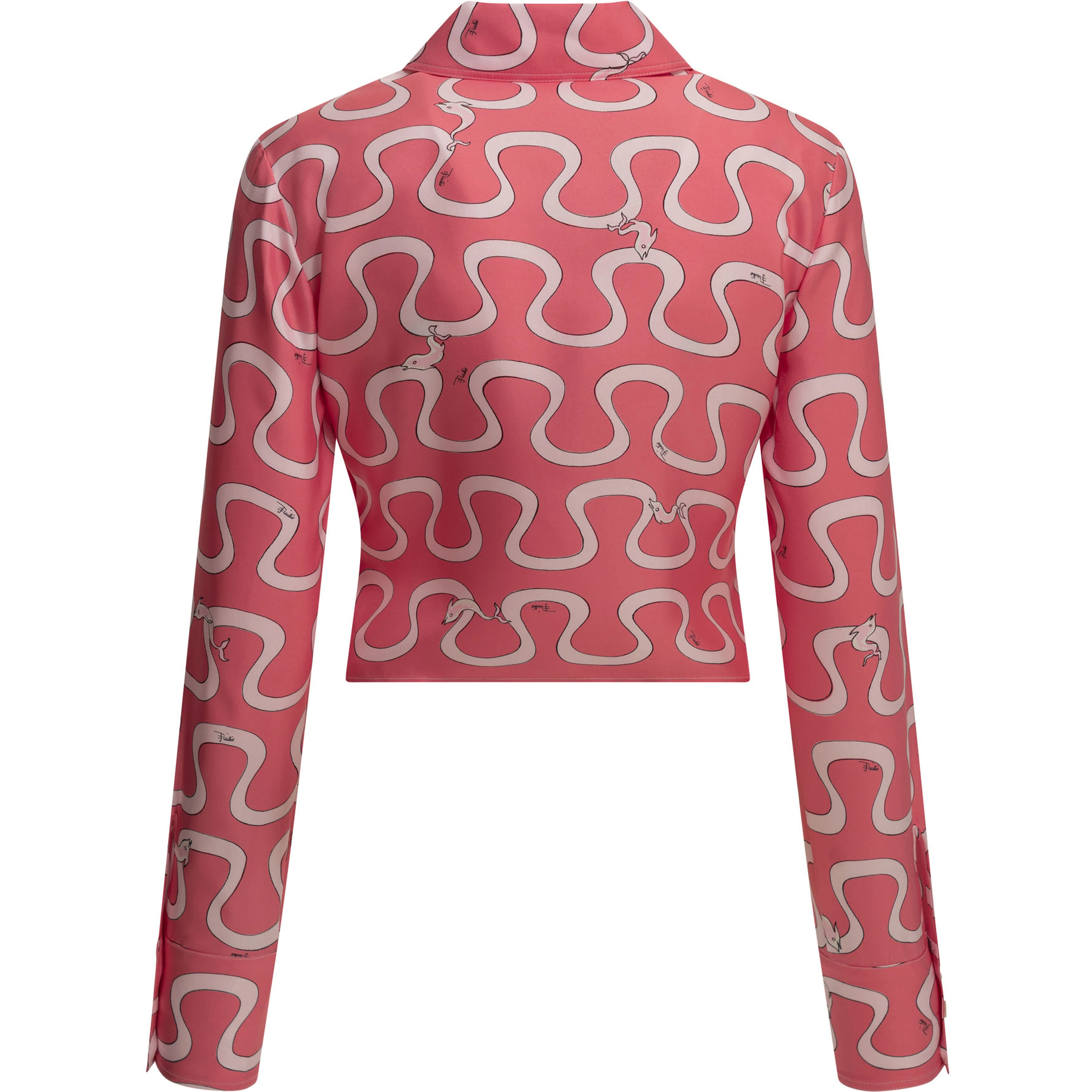 Casual silk shirt