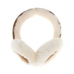 W SHEEPSKIN EMBROIDERY EARMUFF