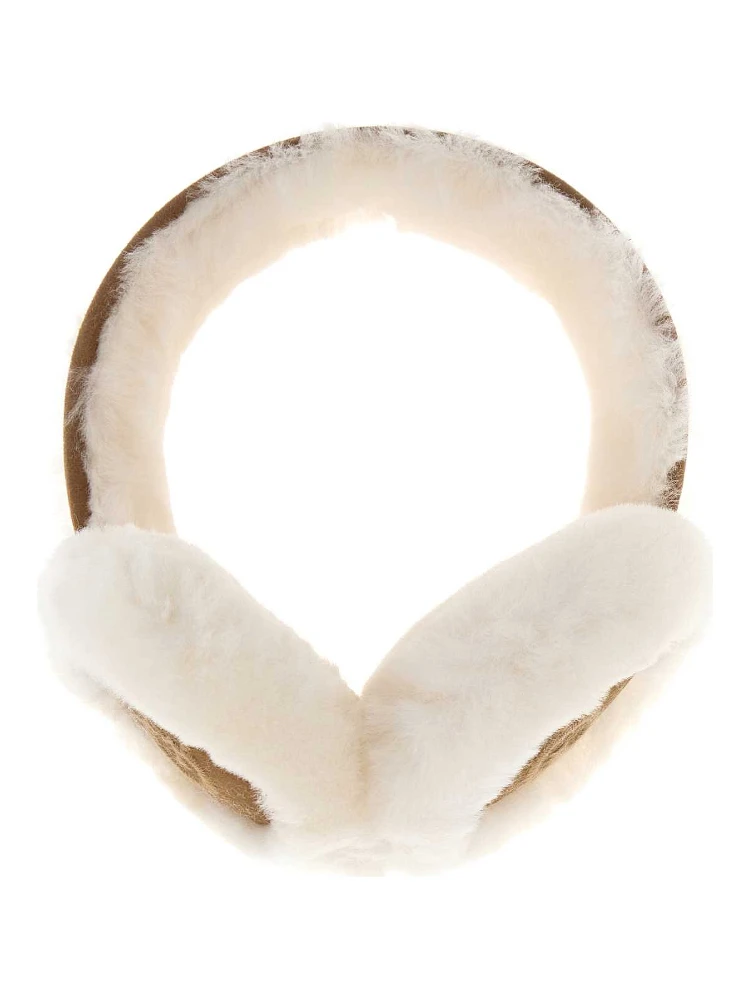 W SHEEPSKIN EMBROIDERY EARMUFF