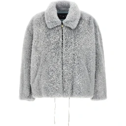Gray Mink Full-Length Jacket
