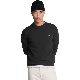 Black Cotton Sweatshirt