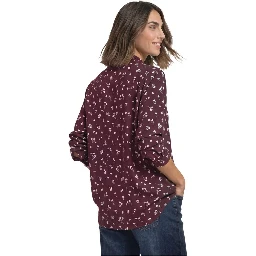 Bordeaux Viscose Blouse