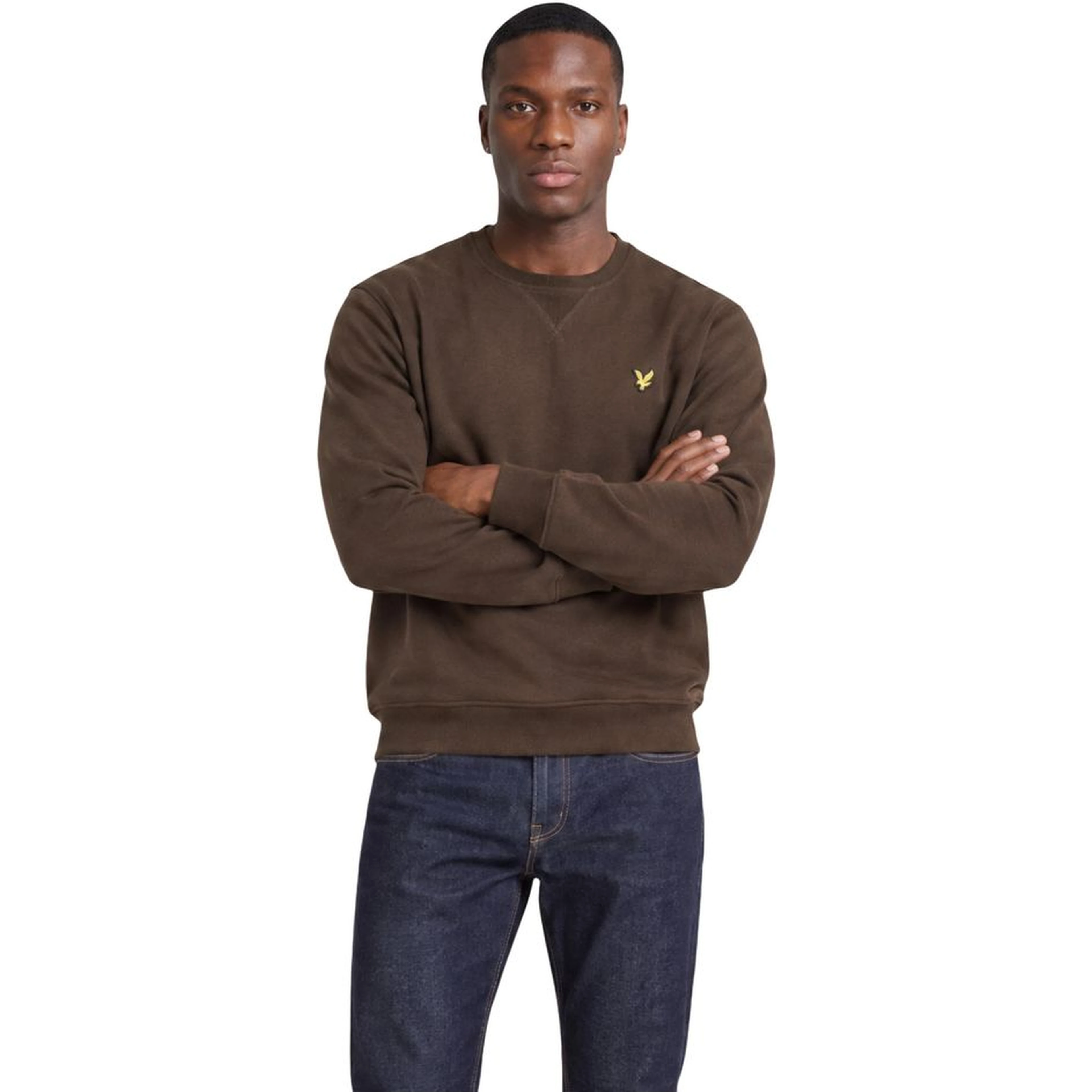 Brown Cotton Sweatshirt