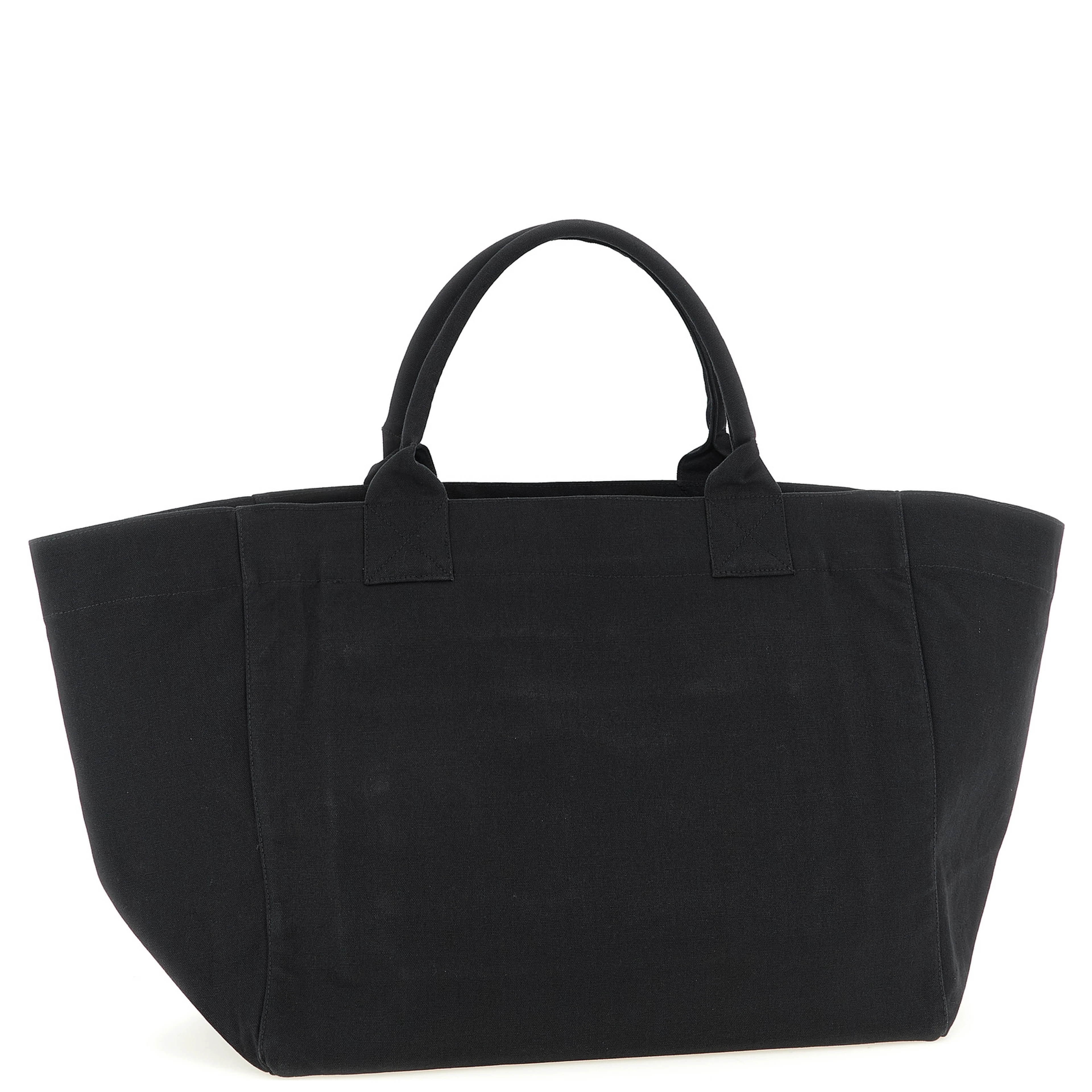 Black Recycled Cotton Tote Bag